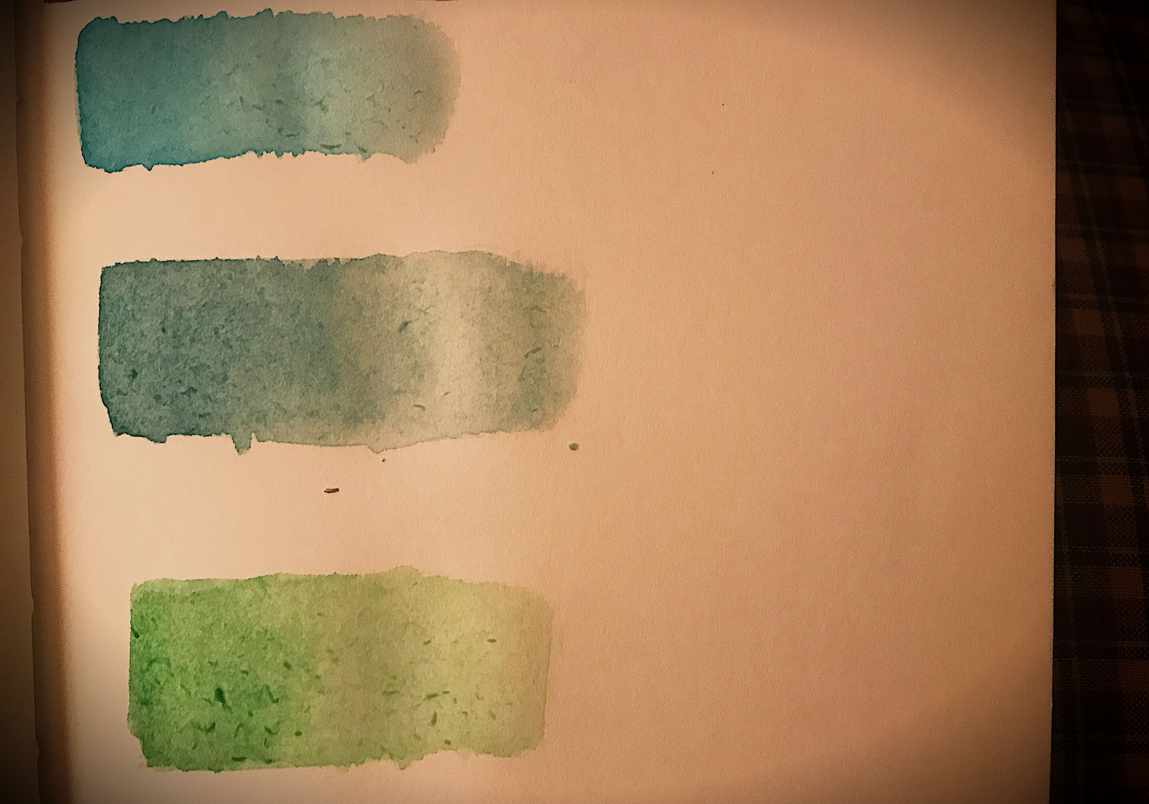 blue swatches