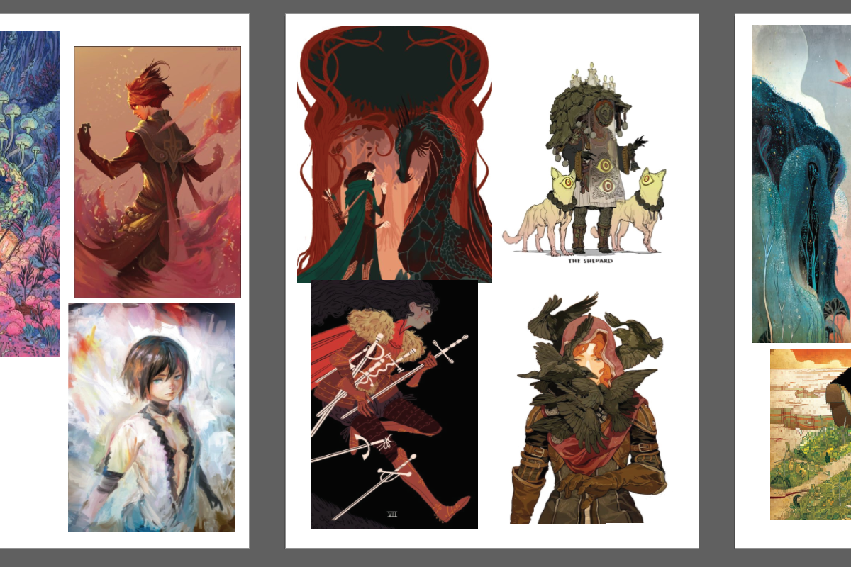 screenshot of inspirations