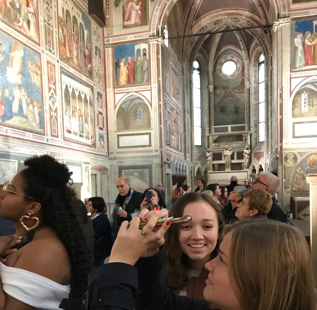 In the Scrovegni Chapel with Giotto