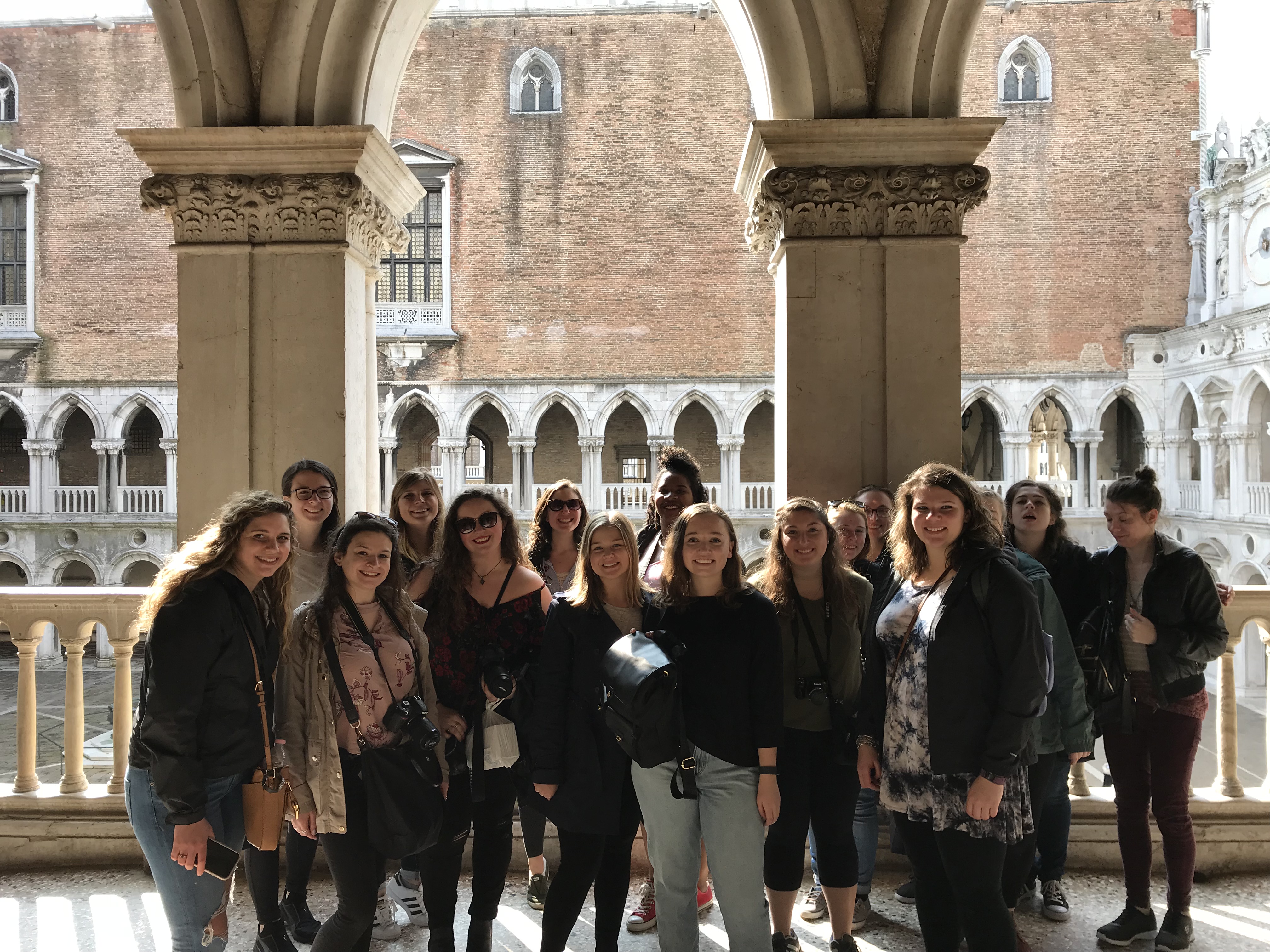 At the Ducal Palace in Venice