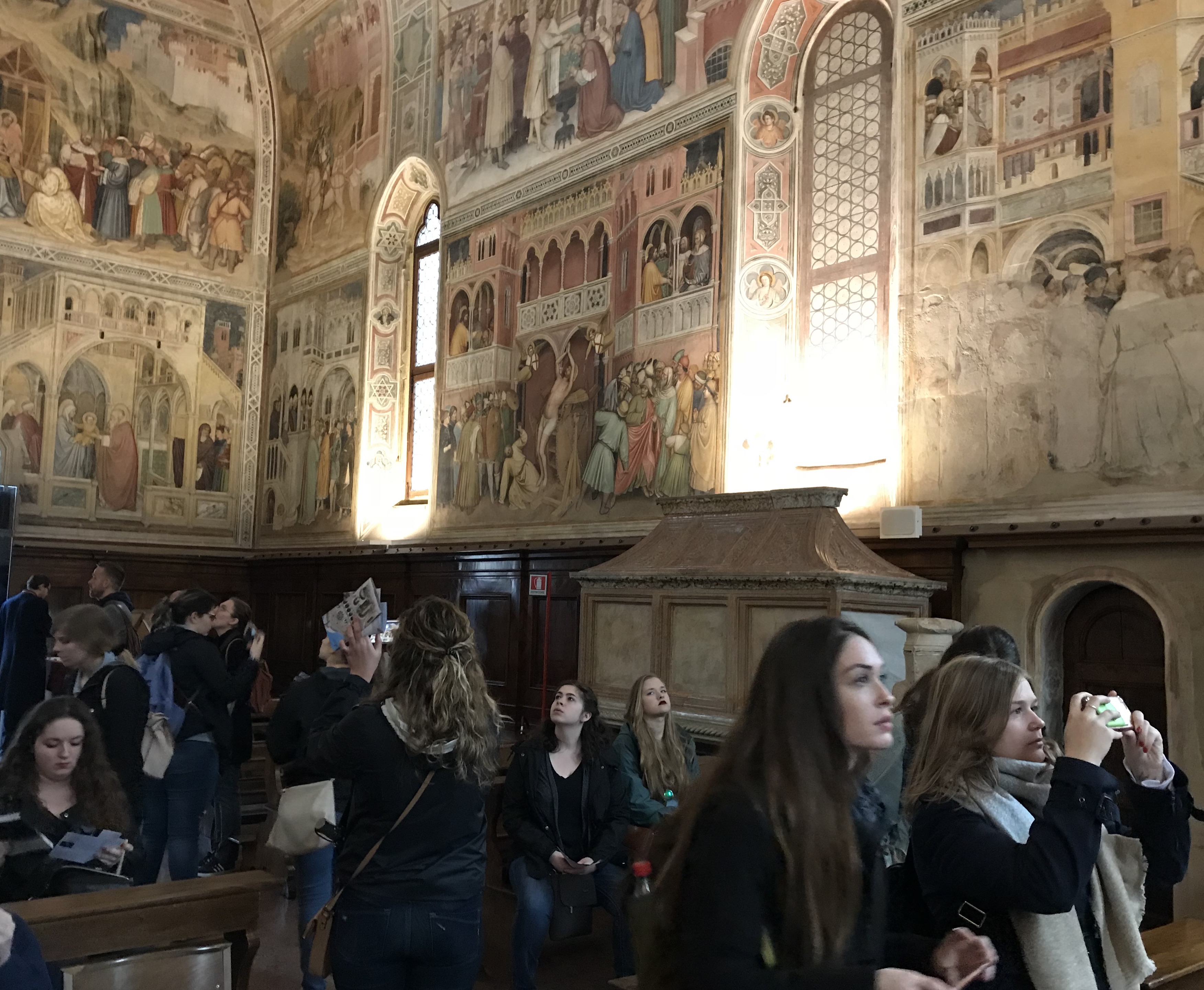Frescoes in Padua