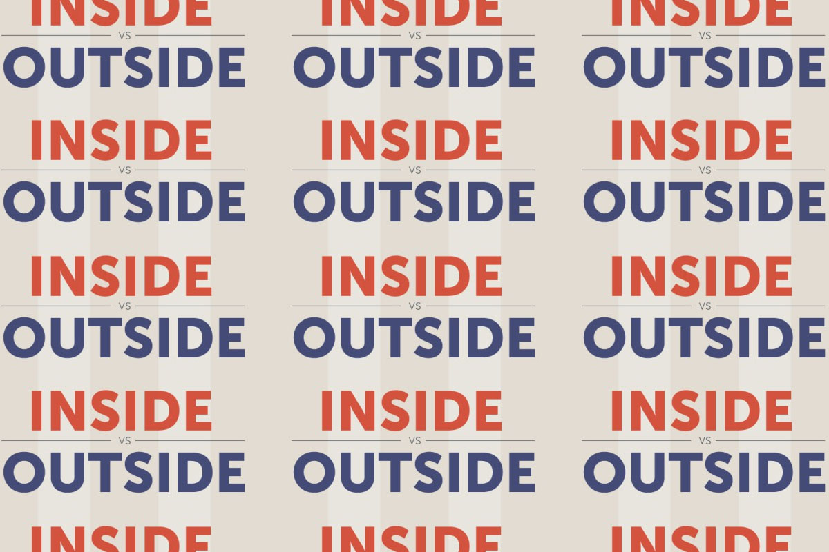 Inside vs Outside