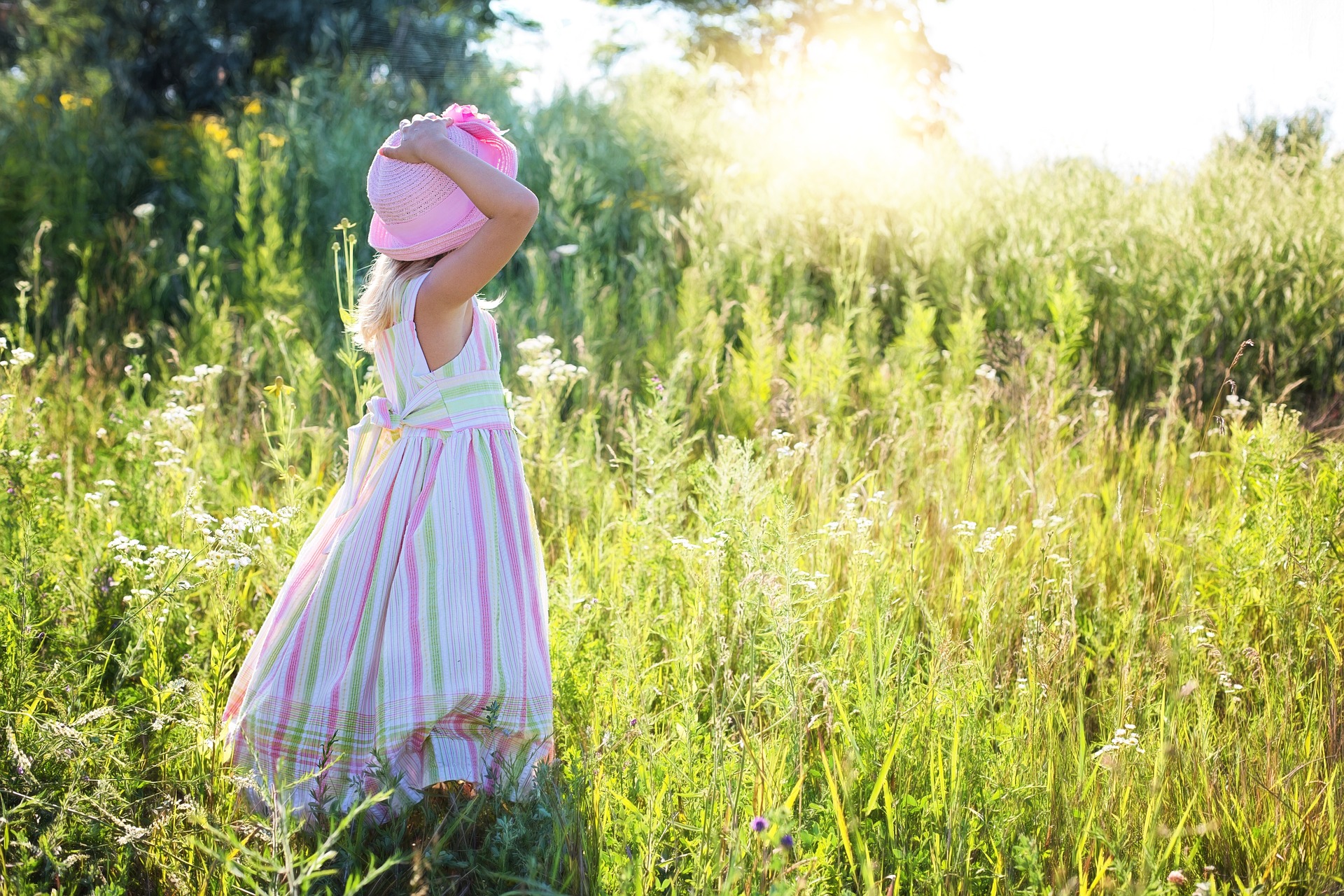 Little girl summer- Pixabay
