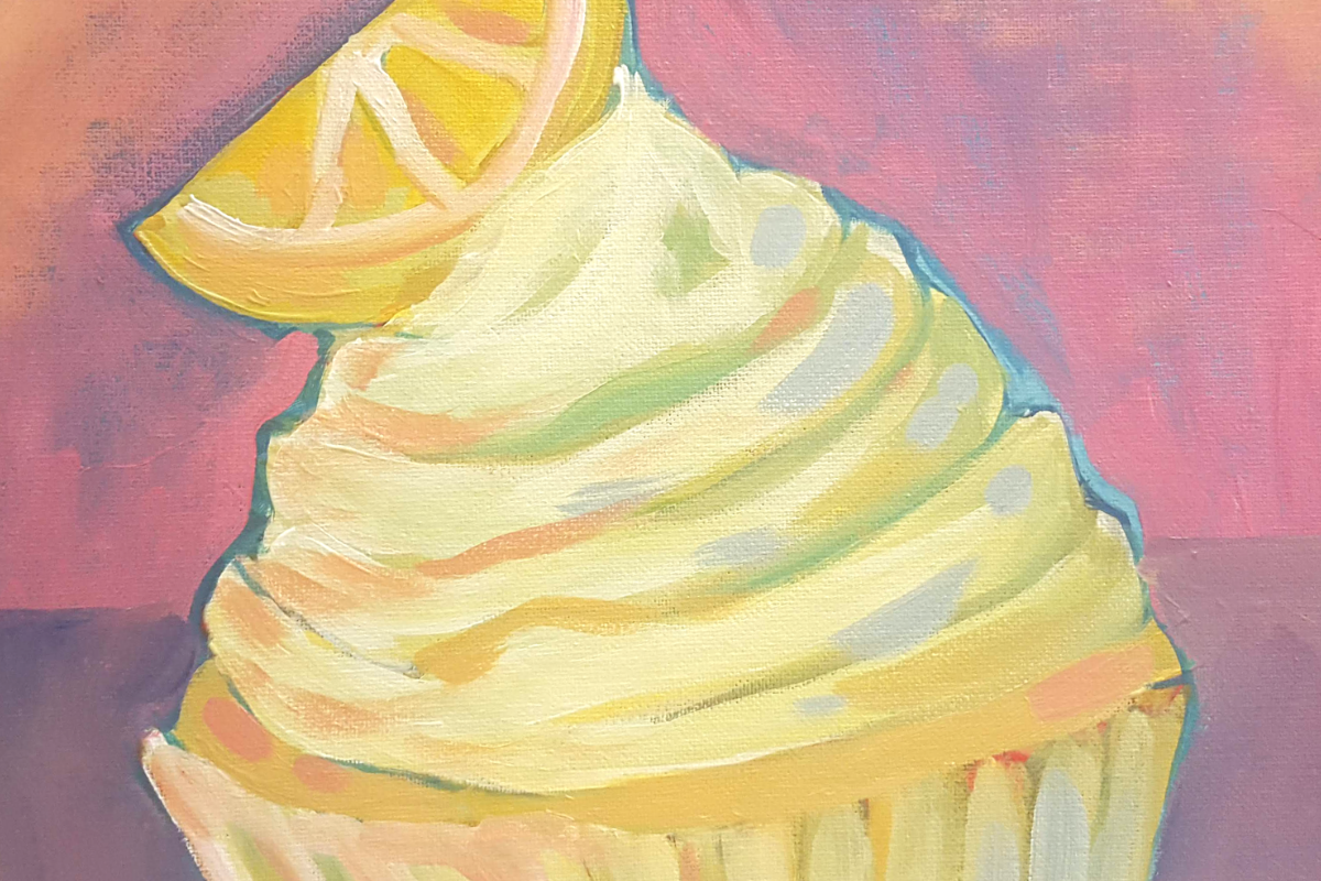 Cupcake painting
