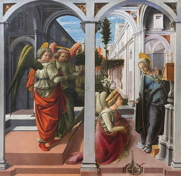 Lippi, Martelli Annunciation, 1440