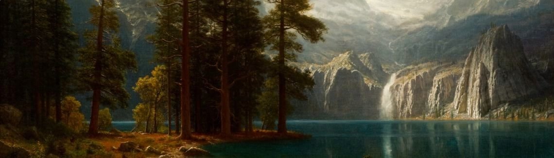 Albert Bierstadt : Sierra Nevada I