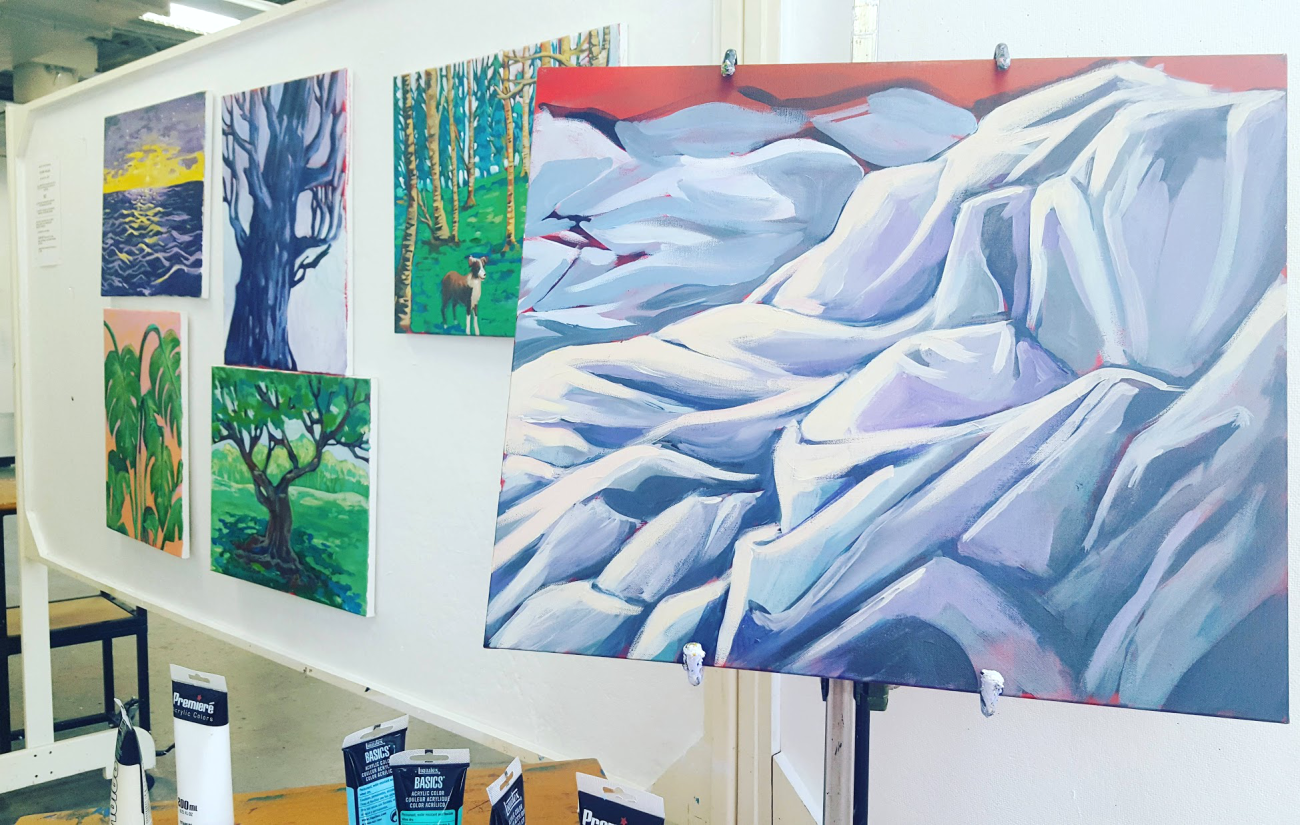 A shot of my studio space, a different angle