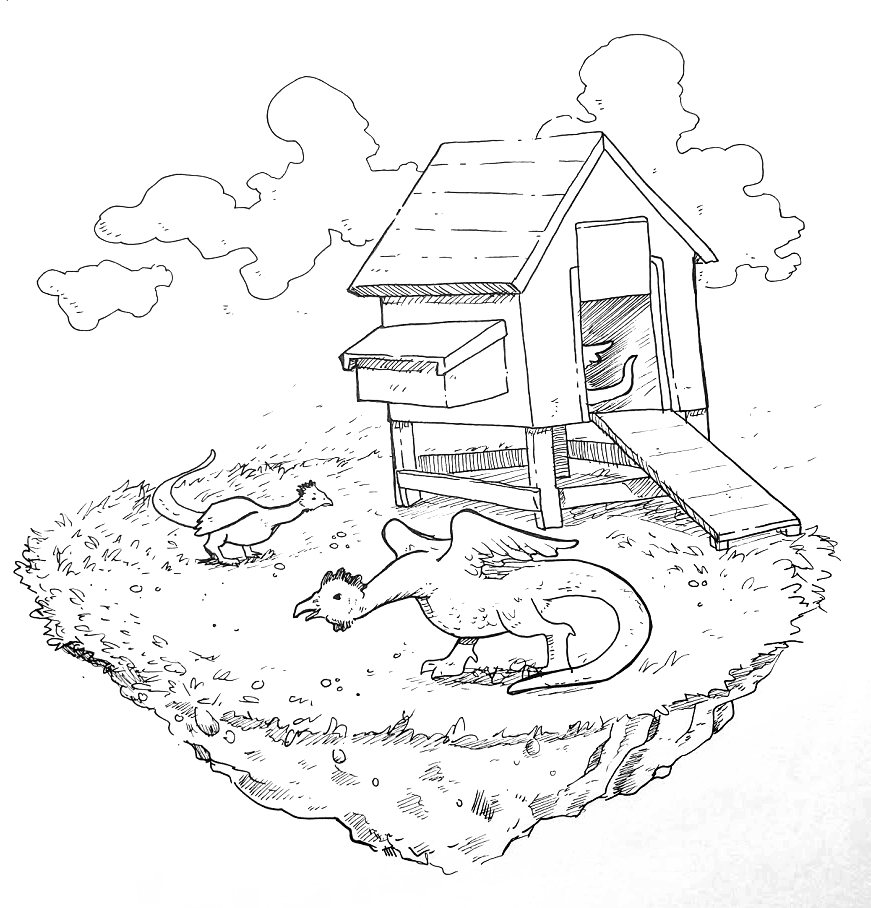 dragon chickens