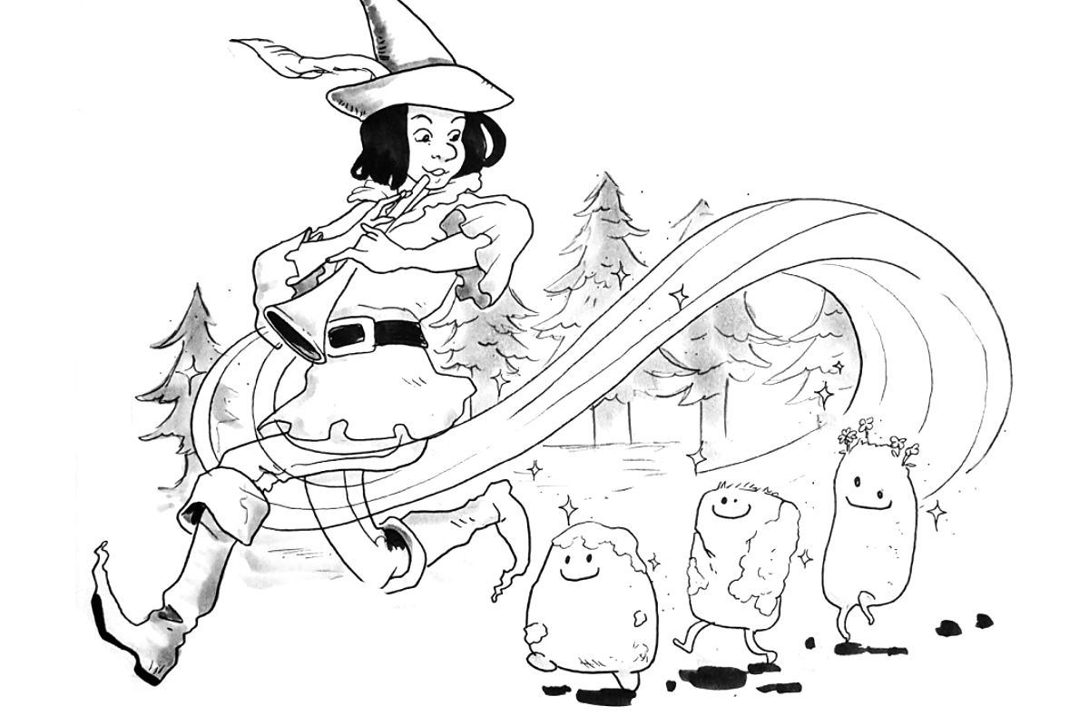 inktober for prompt spell