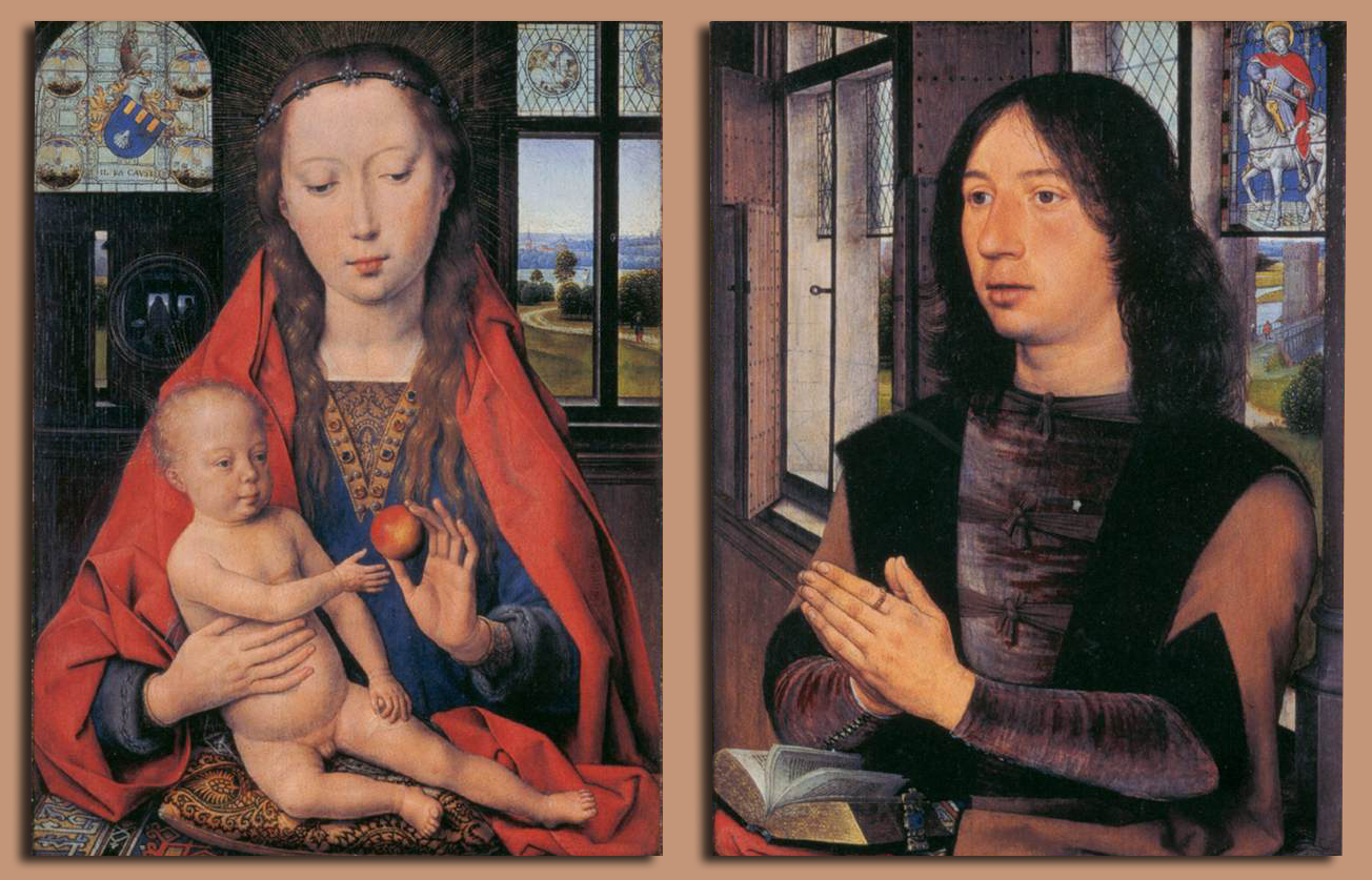 Hans Memling, Diptych of Maarten van Nieuwenhove, 1487