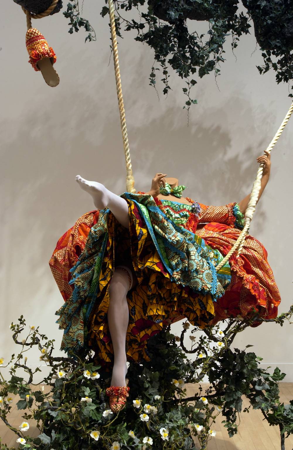 The Swing (after Fragonard) 2001 by Yinka Shonibare, MBE born 1962