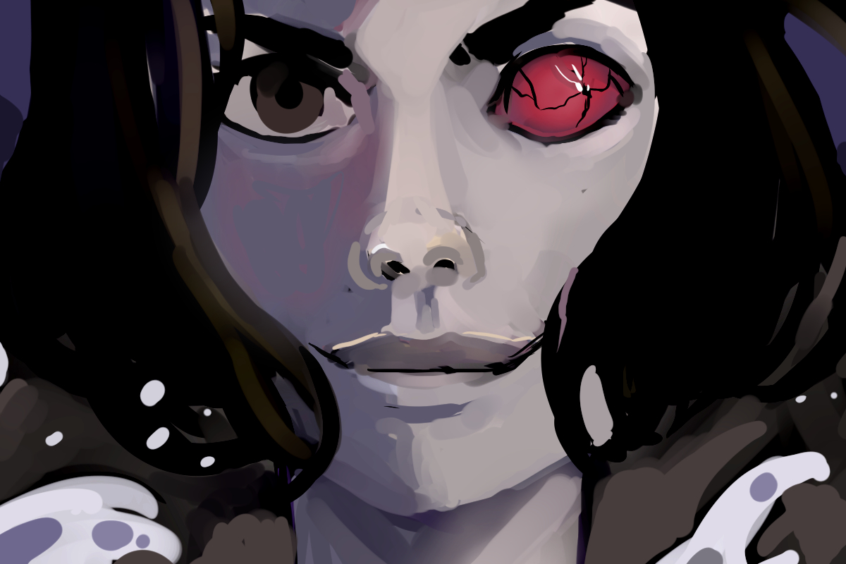 Close up of last book cover