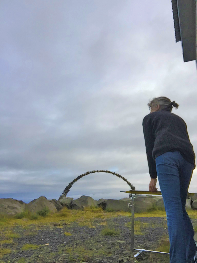 5. Drawing outside the studio