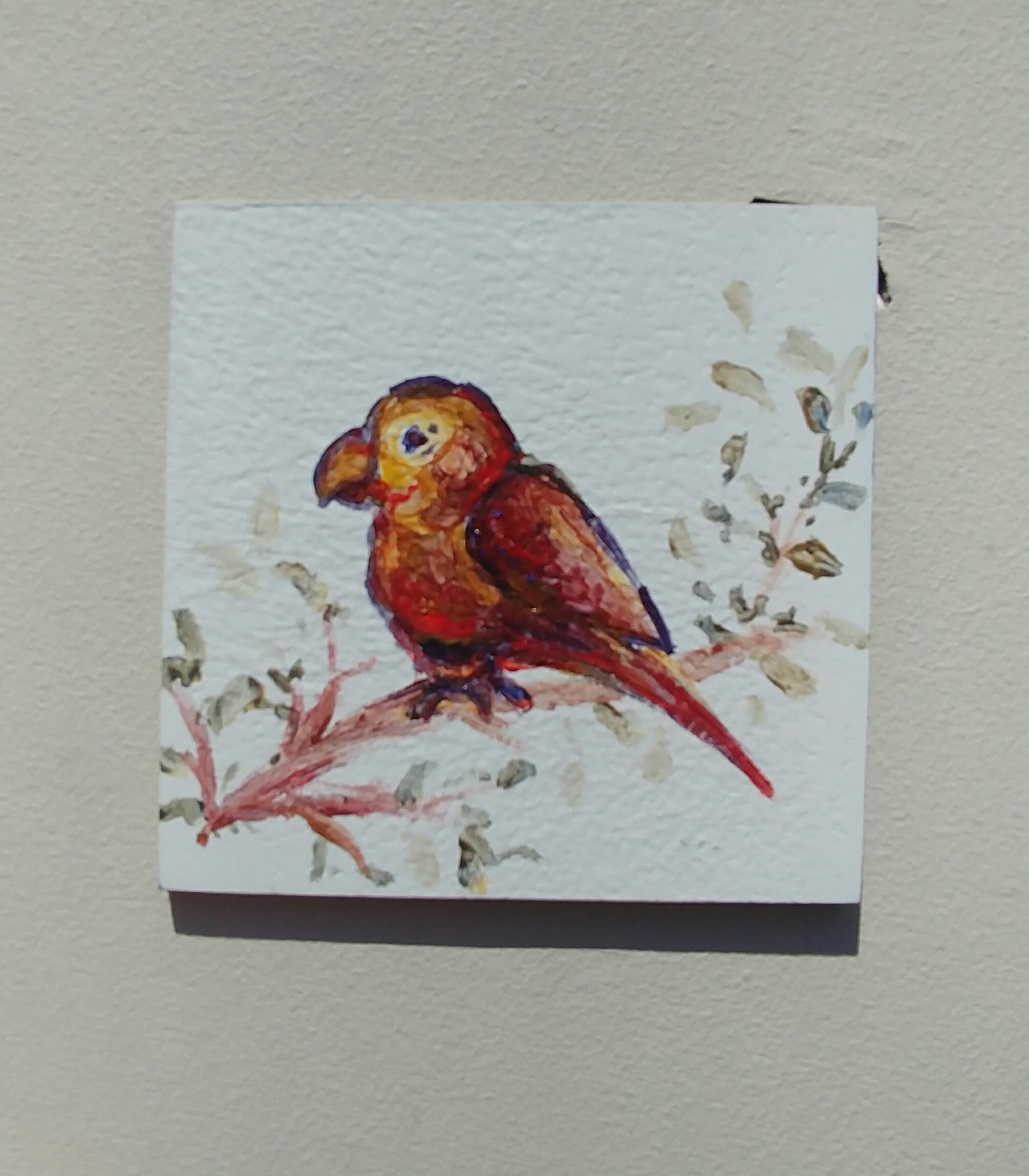 Egg Tempera Bird