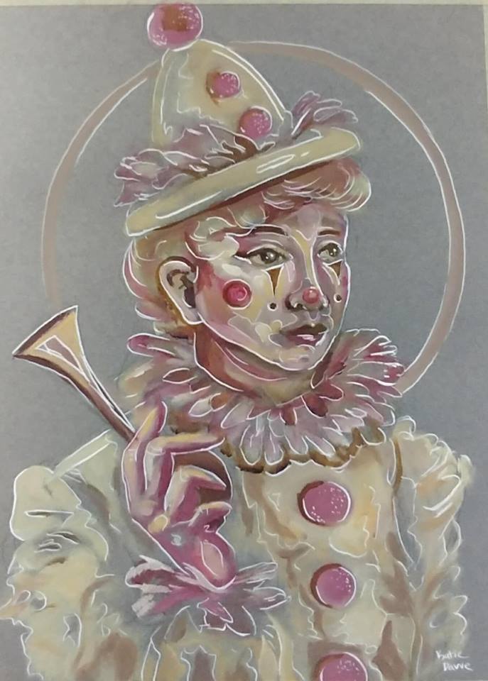 pastel clown