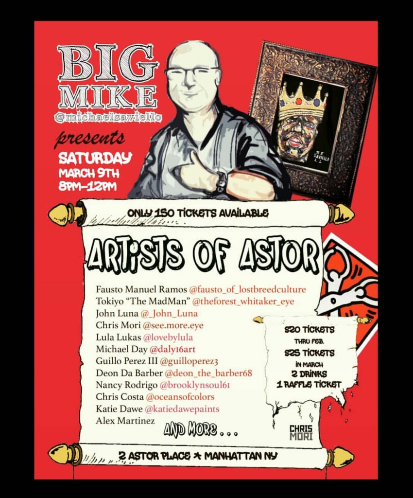 Artists Of Astor Poster
