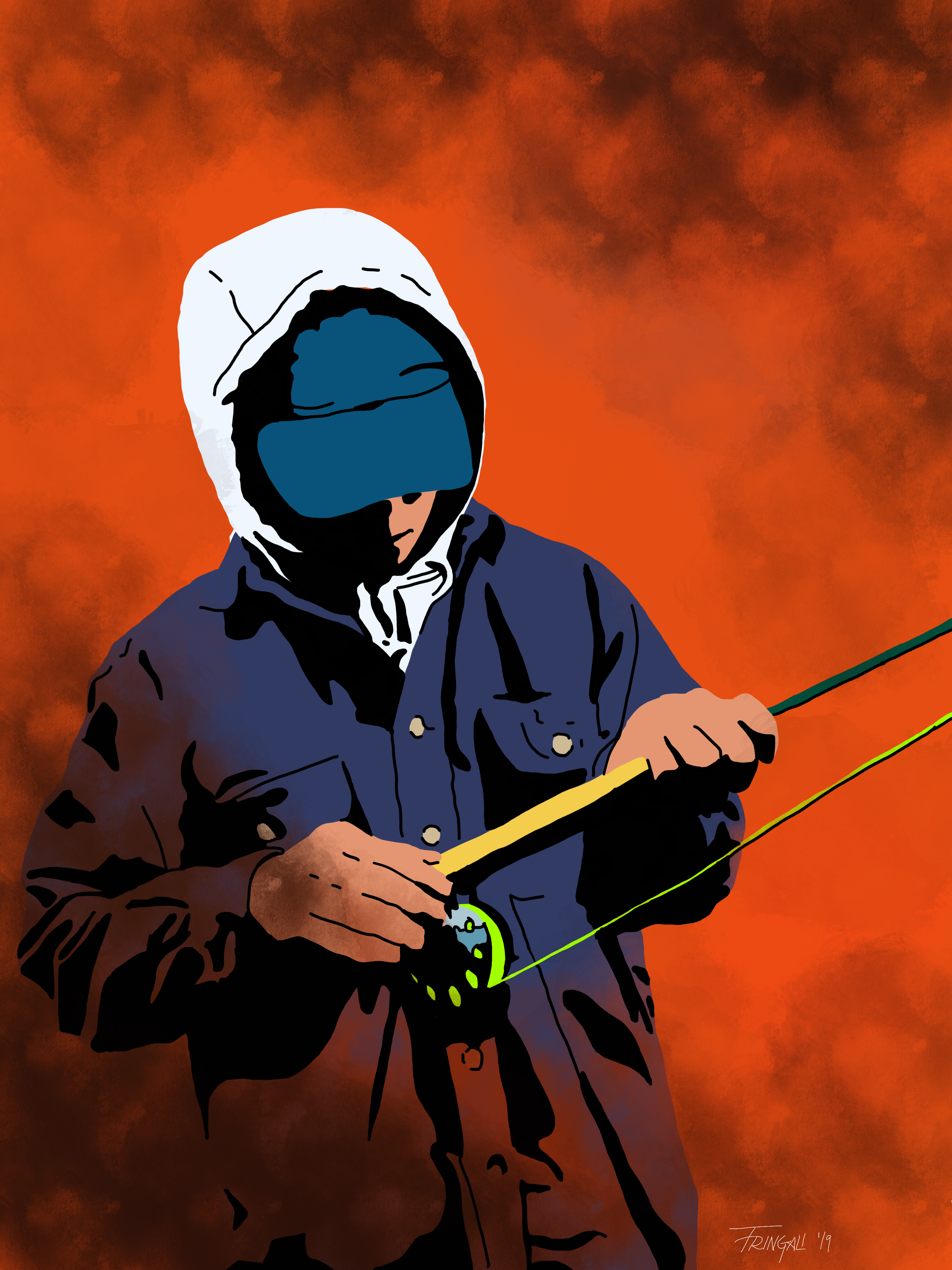 Rod Set Up - Illustration