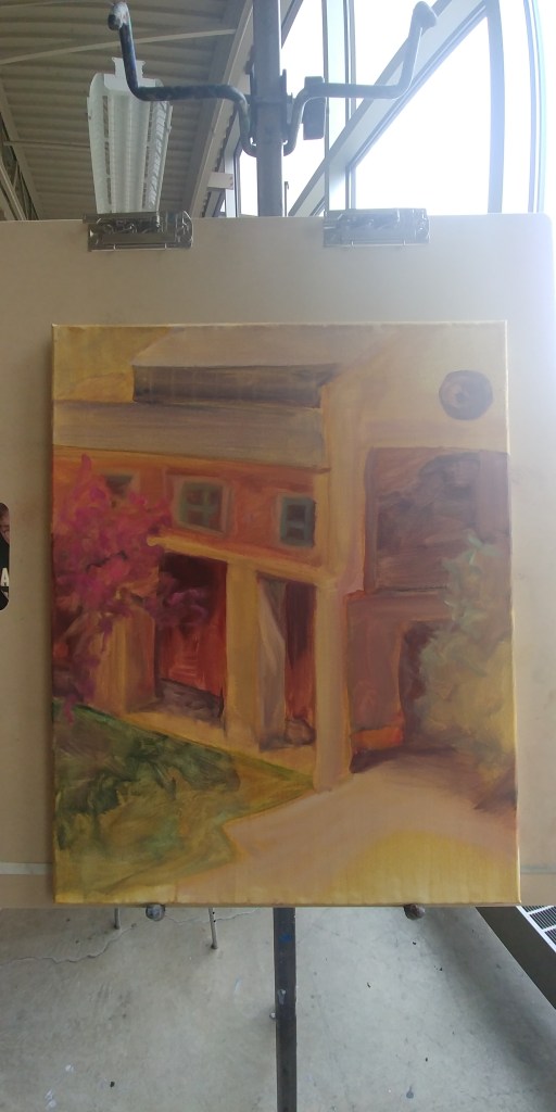 Landscape painting day 1