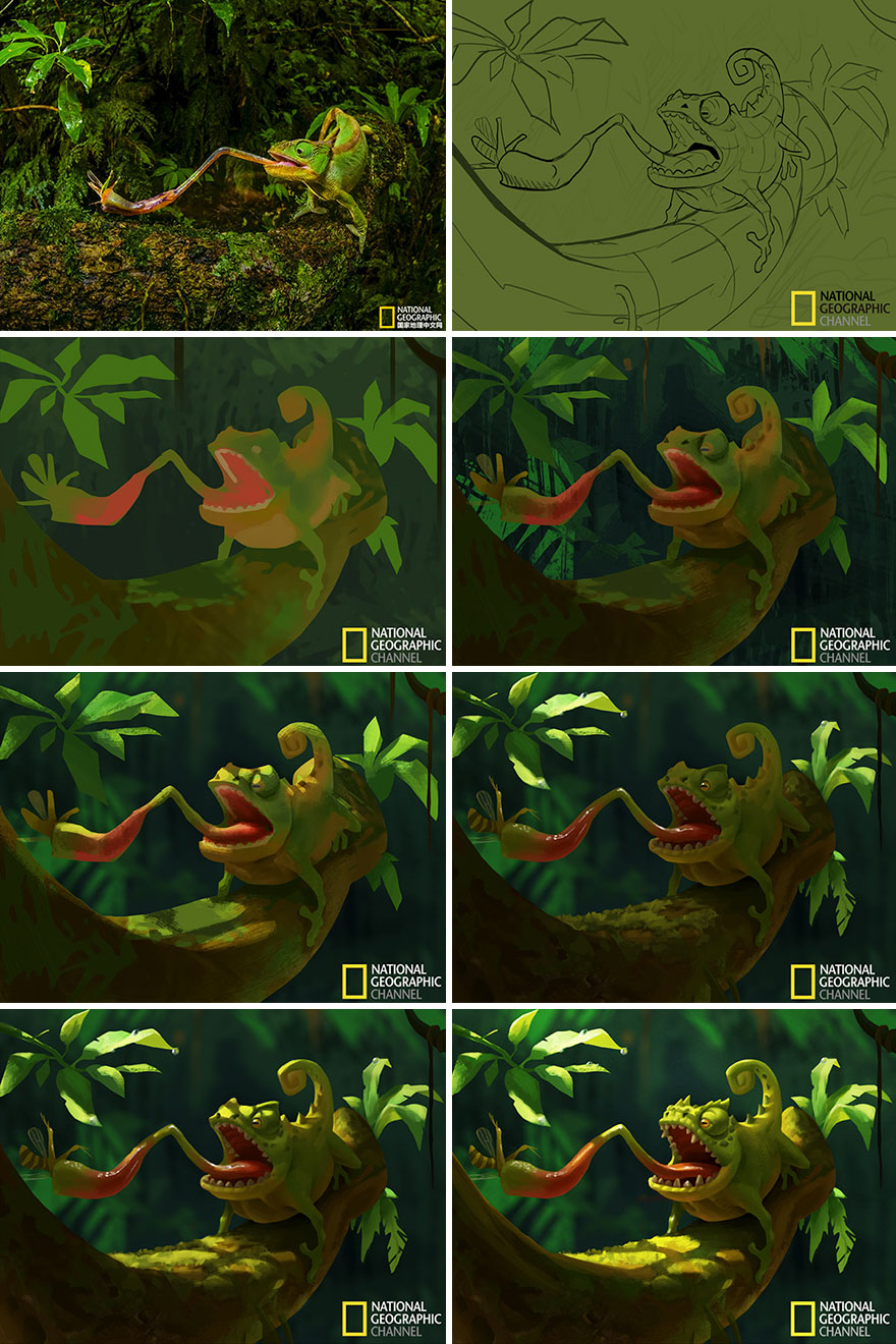 National-Geographic-Pictures-Into-Illustrations-6
