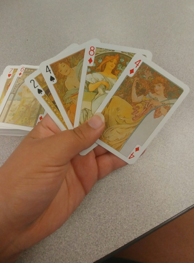 cards in hand