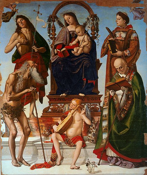 Signorelli, Sant'Onofrio Altarpiece, 1484