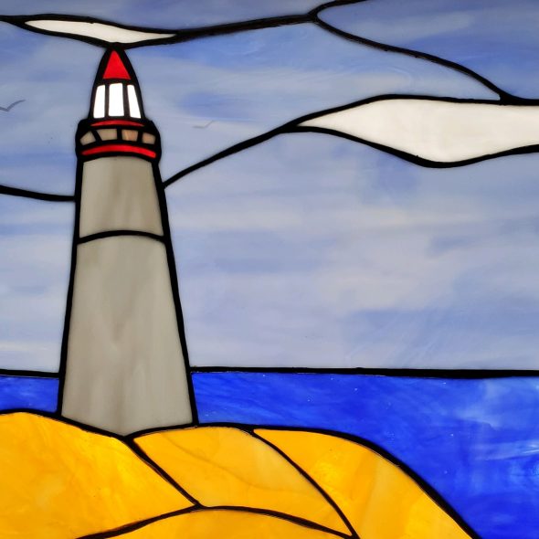 stained glass by cristin hogan