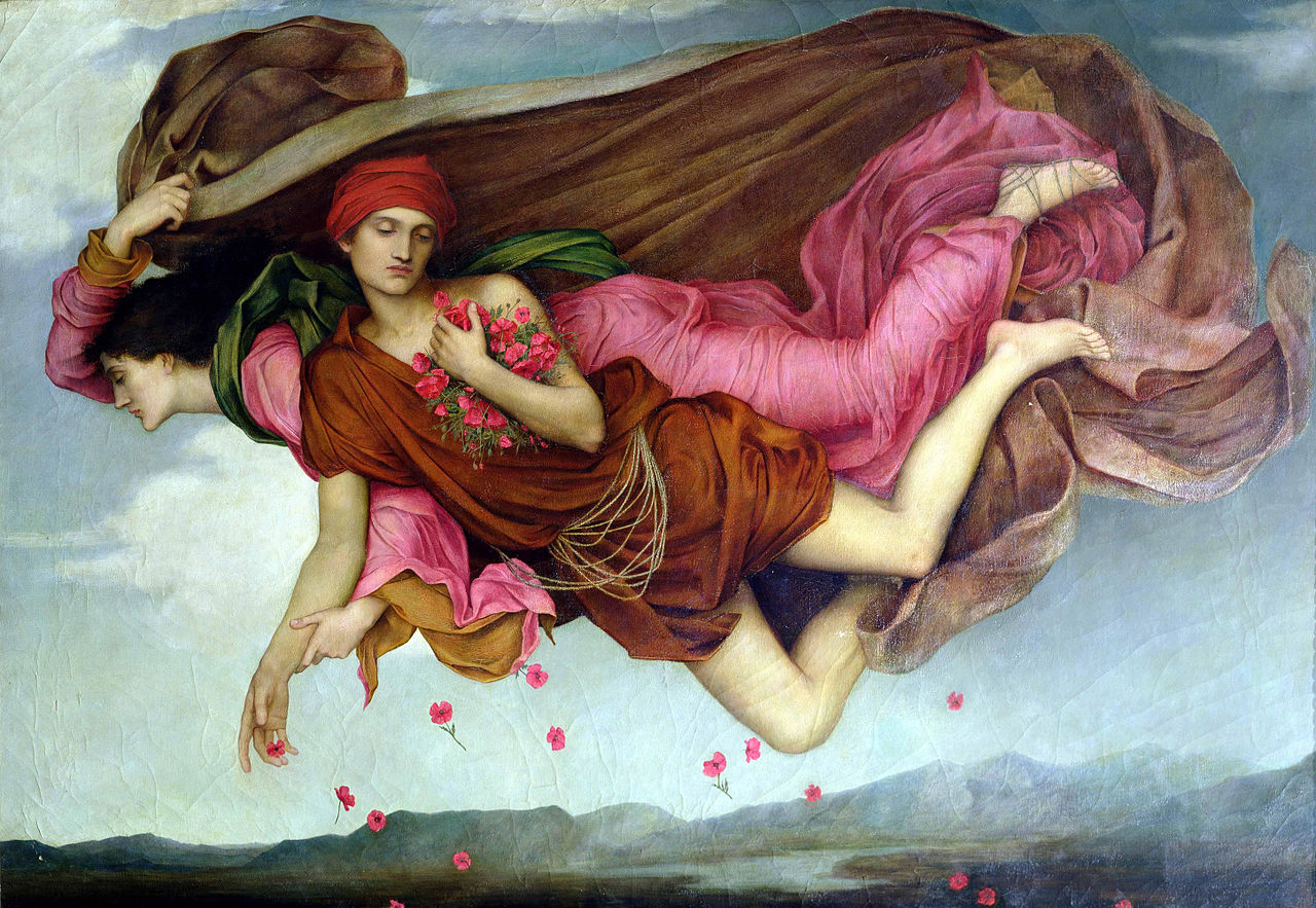Evelyn de Morgan, Night and Sleep, 1878