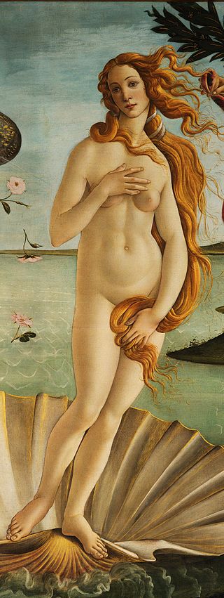 Botticelli, The Birth of Venus, 1485-6