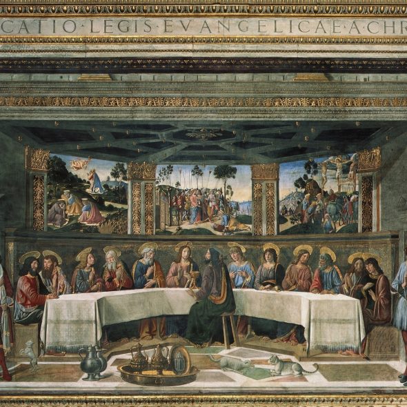 Cosimo Rosselli and Biagio d'Antonio, Last Supper, 1481 and 1482