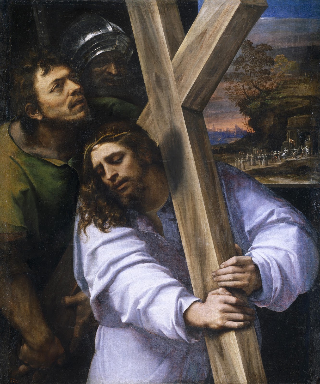 Sebastiano del Piombo, Jesus Carrying the Cross, 1516