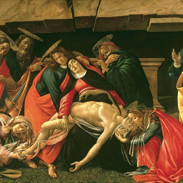 Sandro Botticelli, Pieta, 1490 and 1495