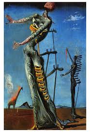 The Burning Giraffe, Dali