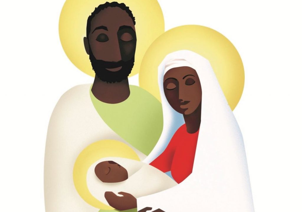 header image of holy family