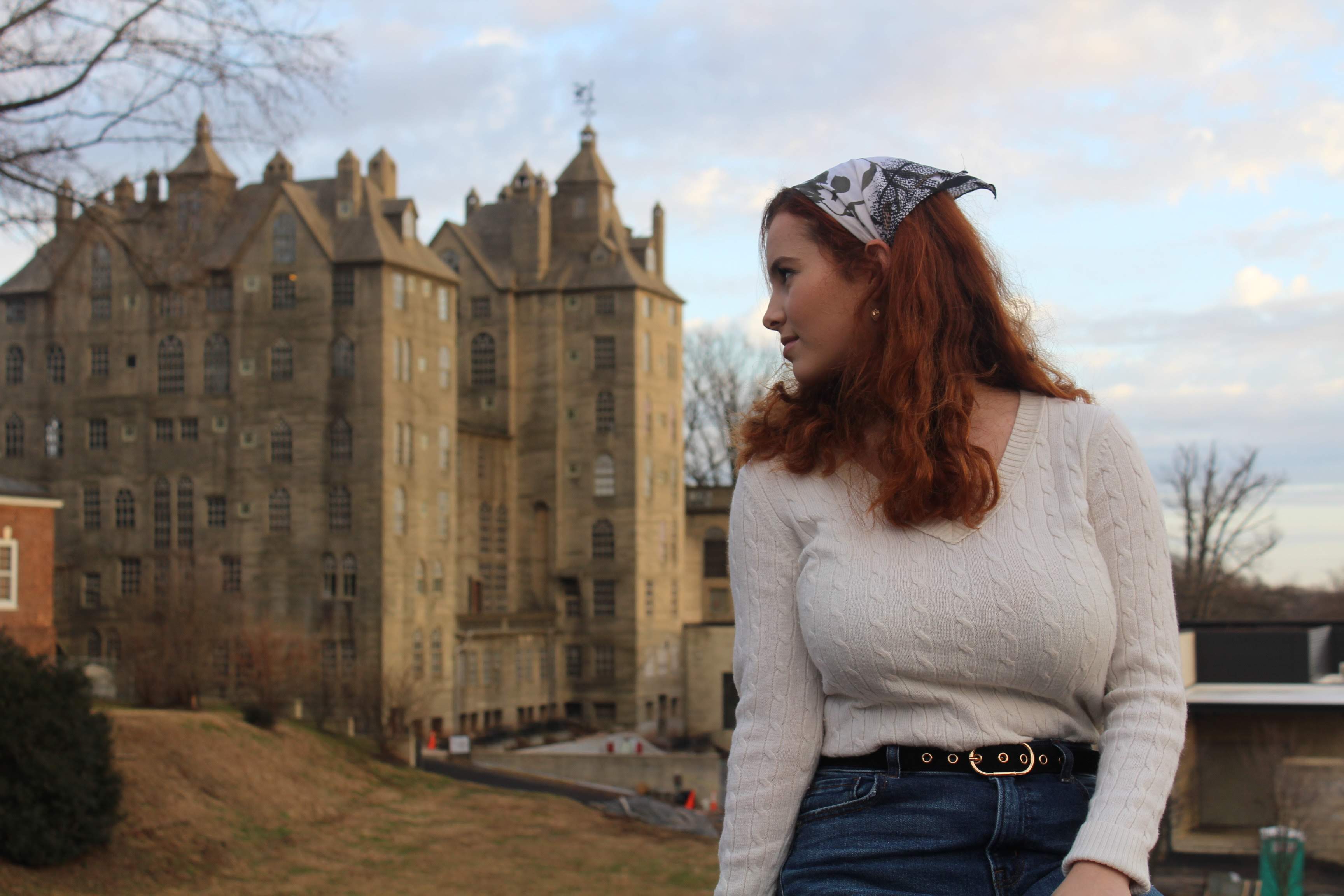 Ivy near the Mercer Museum