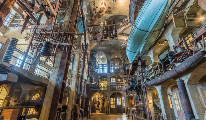 Inside the Mercer Museum