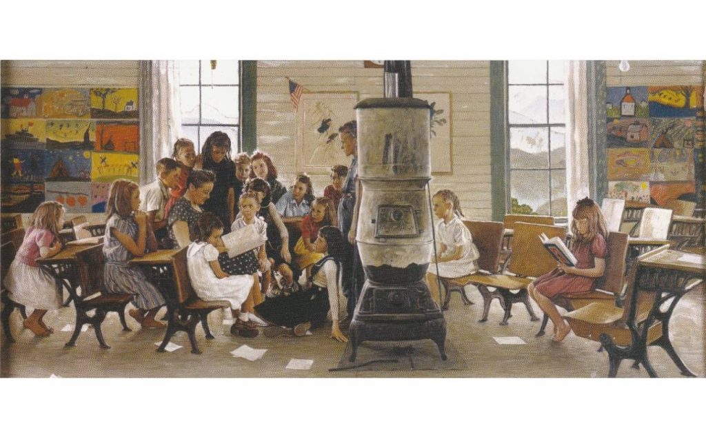 Norman Rockwell Visits a Country School