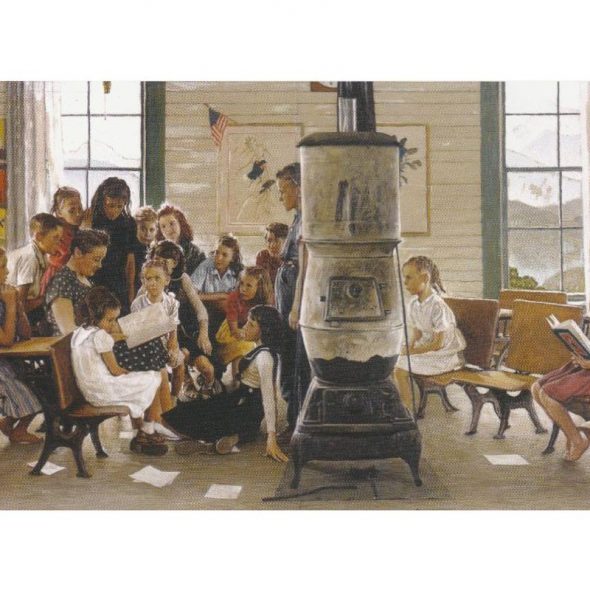 Norman Rockwell Visits a Country School
