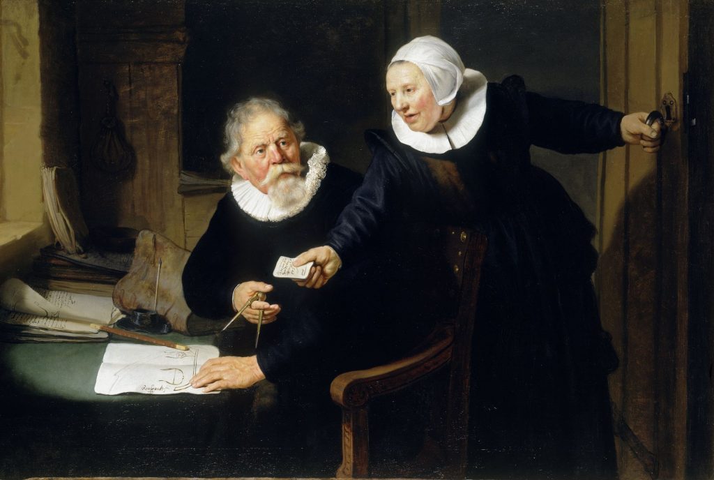 Rembrandt's The Shipbuilder and his Wife