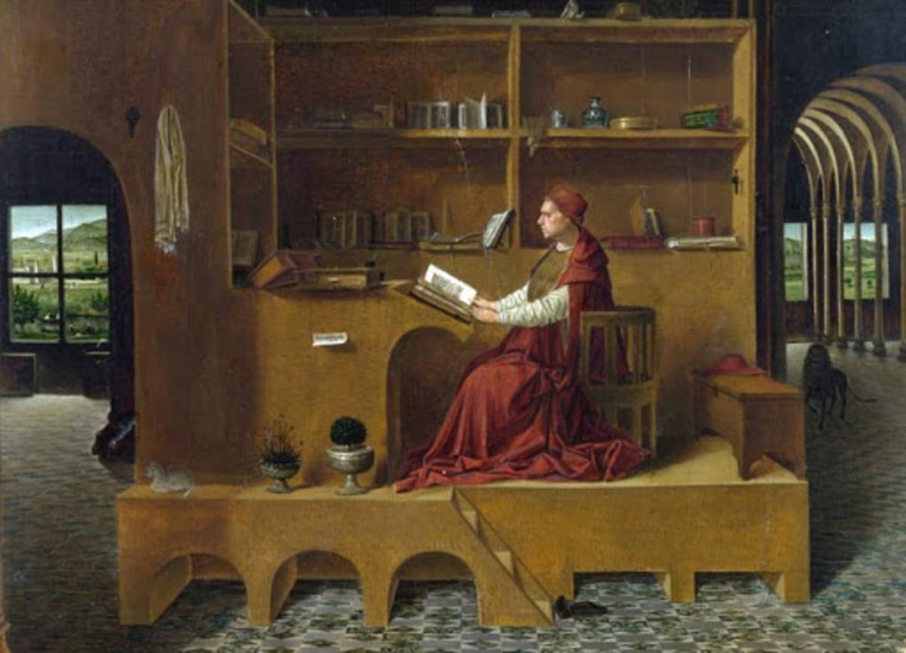 Saint Jerome in His Study