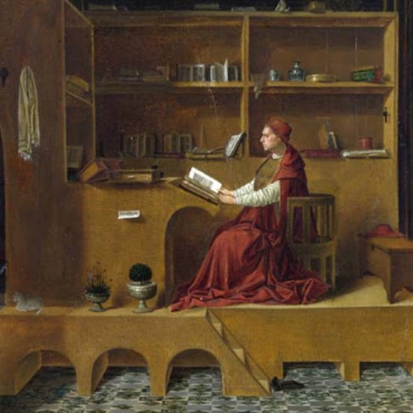 Saint Jerome in His Study