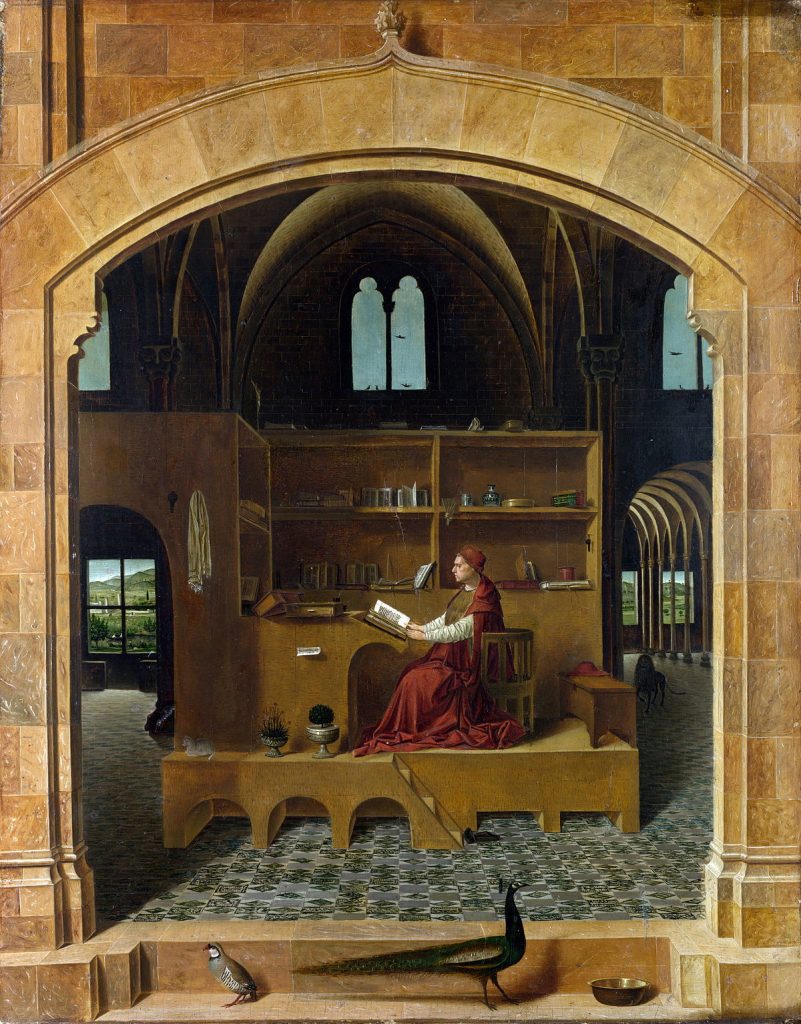 Antonello da Messina, Saint Jerome in His Study