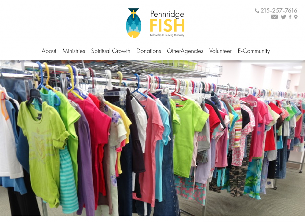 web header