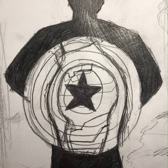 Captain America With Shield