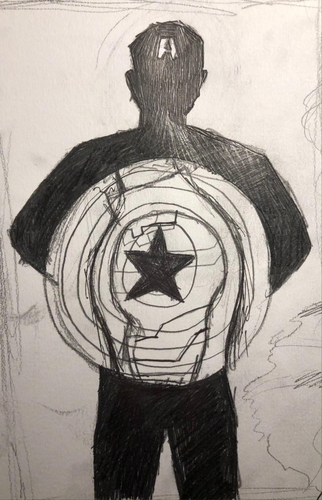 Captain America With Shield
