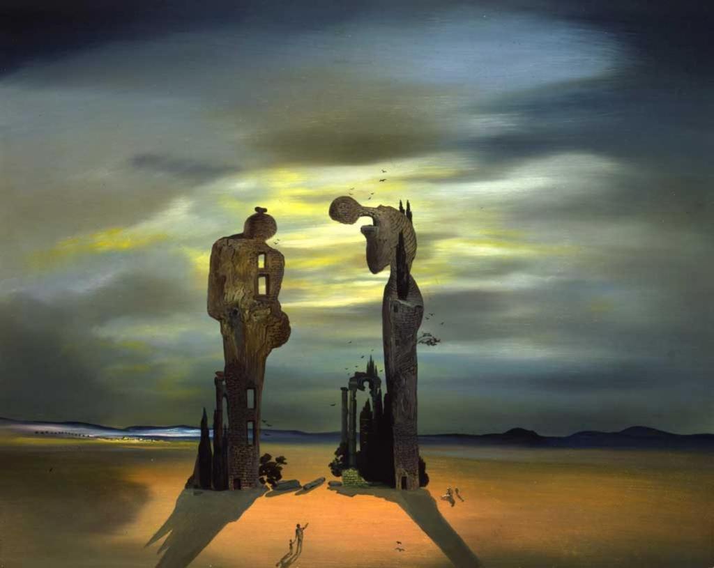 Salvador Dali's Archeological Reminiscence of Millet's Angelus