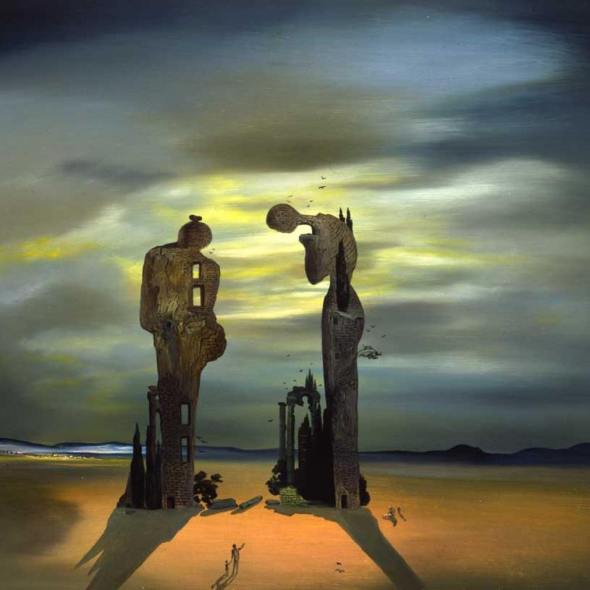 Salvador Dali's Archeological Reminiscence of Millet's Angelus