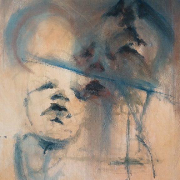 Tumnus Moran WIP Abstract Painting