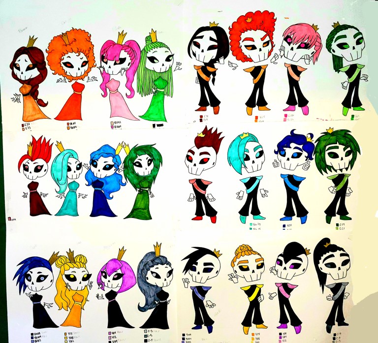 Colored Chacters Colorful Characters β Where Creativity Works