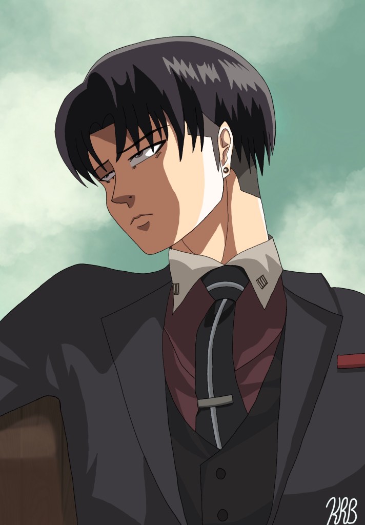 Levi Ackerman in Daisuke's Clothes