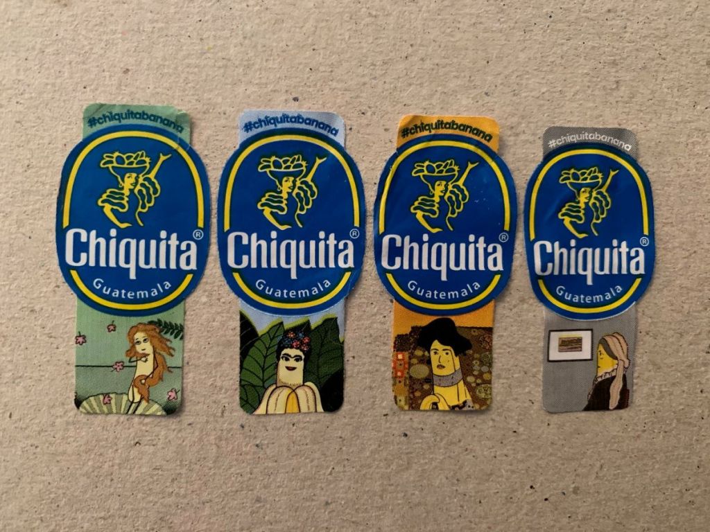 Chiquita Banana Stickers